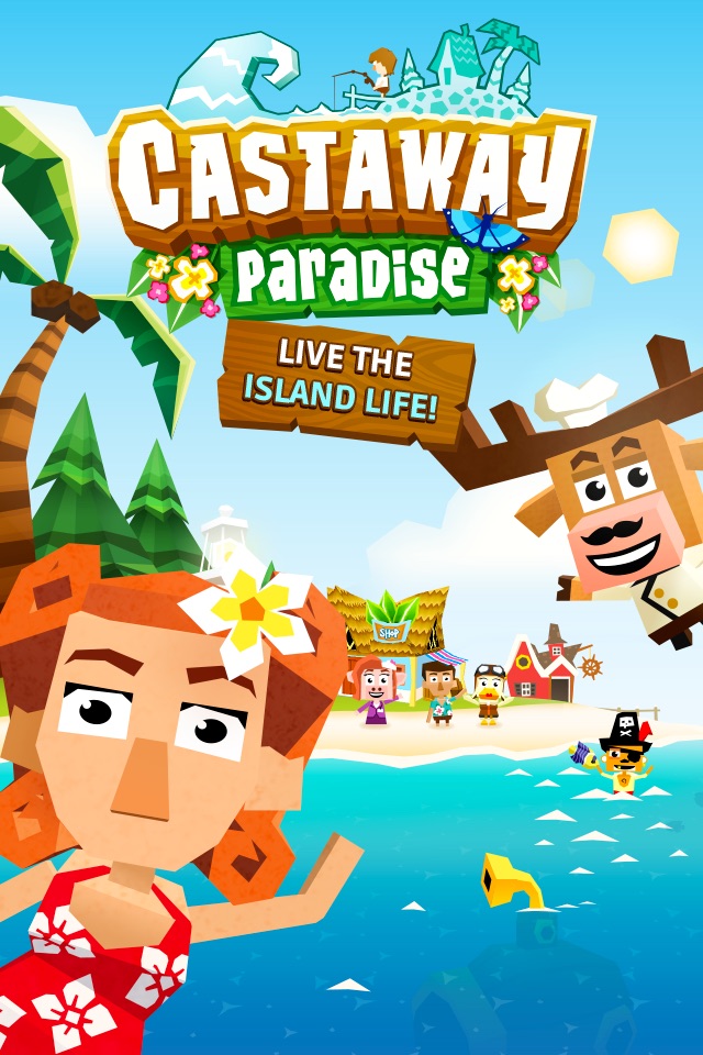 Castaway Paradise Town Builder screenshot 2
