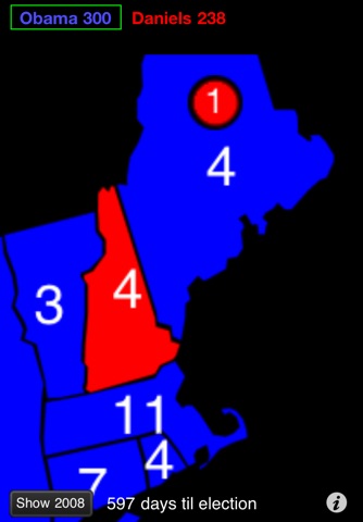 Election 2016 Map screenshot 2