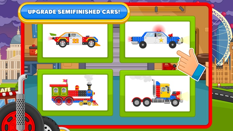 Car Builder Games: Police Car screenshot-4