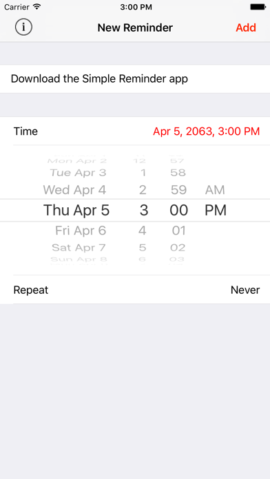 Simpler Reminder Screenshot 2
