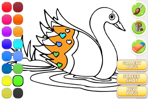 Duck Coloring Book screenshot 3