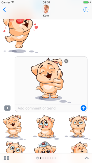 狗 - iMessage的貼紙