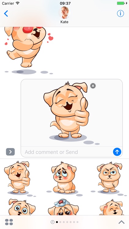 Dog - Stickers for iMessage