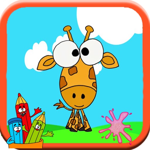 Paint Animal Baby Smart Version iOS App