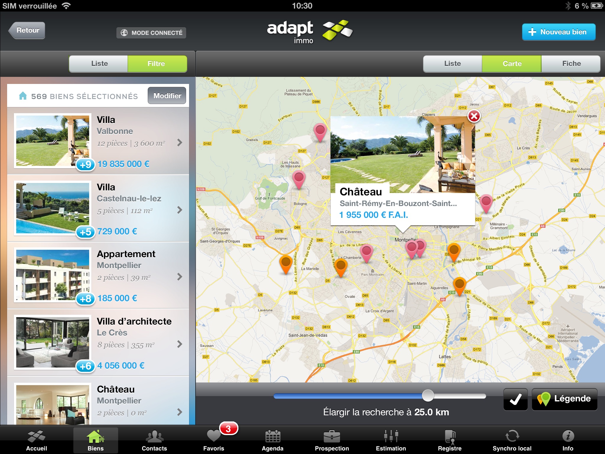 Adapt immo pour iPad screenshot 2