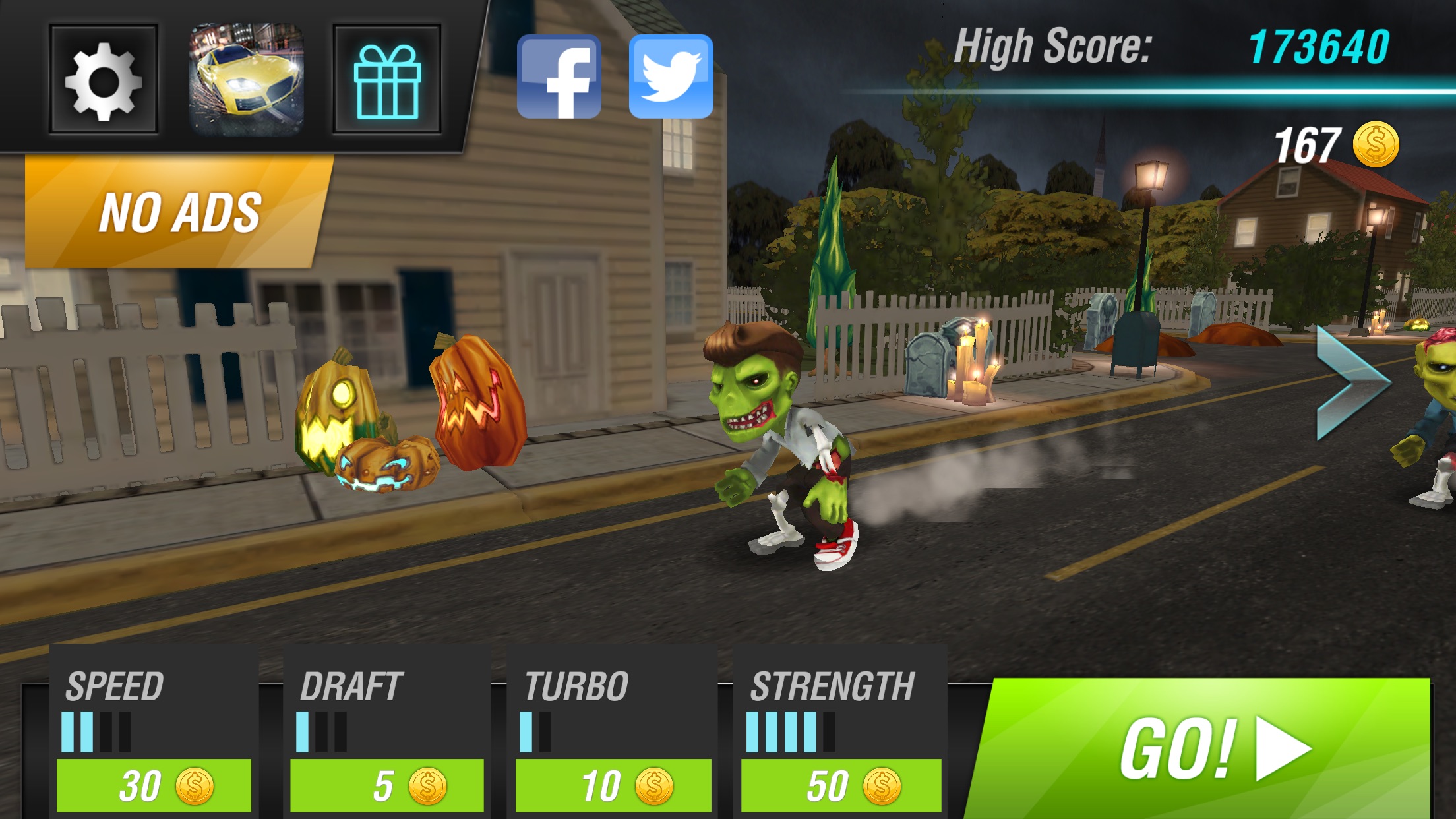 Halloween Escape City Runner Hack Online (Unlock All, No Ads)