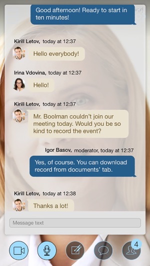 Mind Meeting – HD video conferencing and webinars(圖2)-速報App