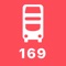 My London Bus - 169 is a mobile app that tells you when you next 169 bus is due
