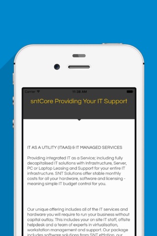 SNT Solutions Web screenshot 2
