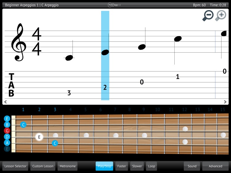 Learn & Practice Acoustic Guitar Lessons Exercises