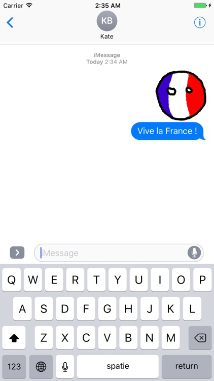 Countryballs iMessage Stickers