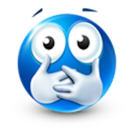 Blue Smile Emoji - Popo Emotion icon