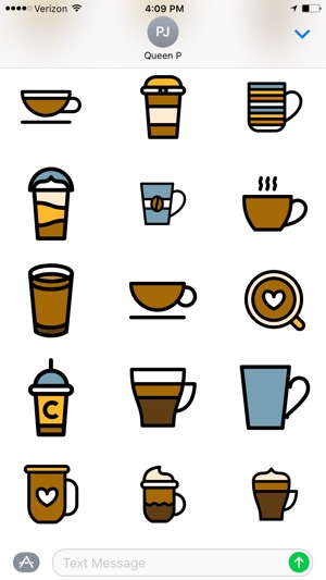 Coffee Time Stickers(圖4)-速報App