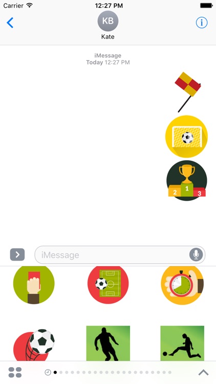 Soccer Stickers For iMessage