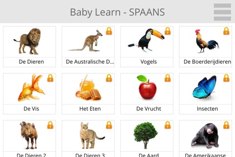 Baby Learn - SPANISH screenshot 2