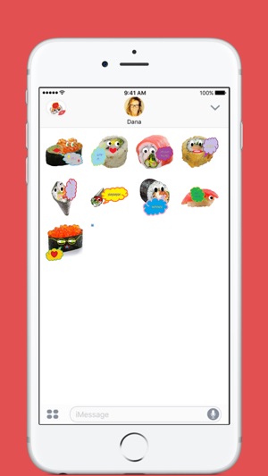 Sushimoji stickers by Karen Hoory(圖2)-速報App