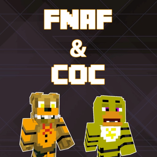 FNAF & COC Skins for Minecraft PE & PC Edition