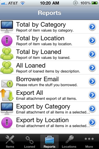 TrackMyStuff screenshot 3