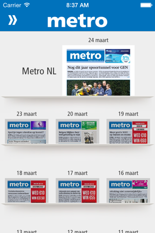 Metro België (NL) screenshot 3