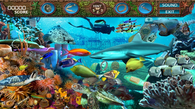 Deep Blue Sea Hidden Object