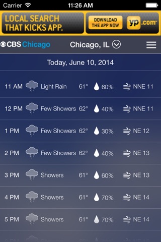 CBS Chicago Weather screenshot 4