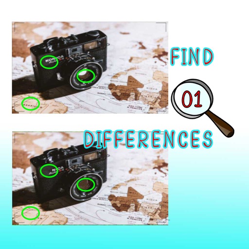 Find the Difference Photo Hunt Free iOS App