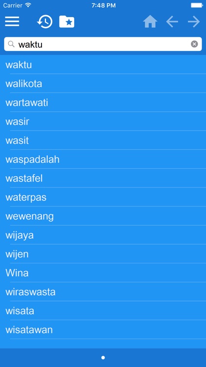 Indonesian Malay dictionary