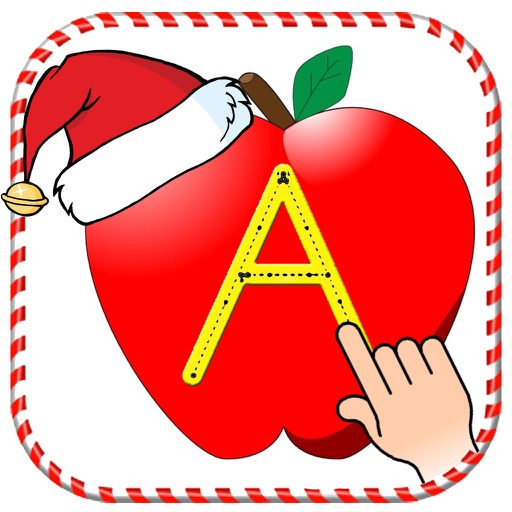 Christmas ABC Tracing Letters - Learning game Icon