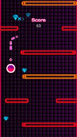 Game screenshot Pink Glow Fall Down Free apk