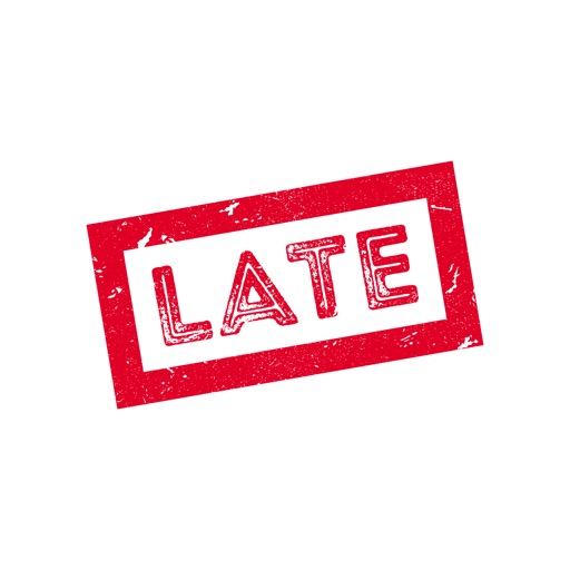 Always Late Stickers Icon