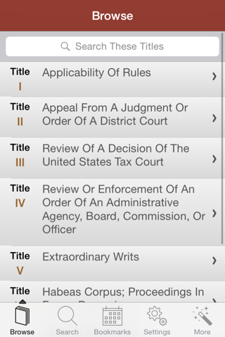 Federal Rules of Appellate screenshot 3