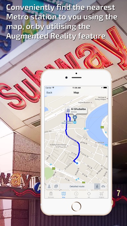 Dubai Metro Guide and route planner screenshot-3