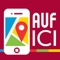 AUF Ici : Application mobile indiquant via la géolocalisation les implantations les plus proches (CNF, bureaux, instituts, antennes) de l'Agence universitaire de la Francophonie "AUF" et les établissements membres