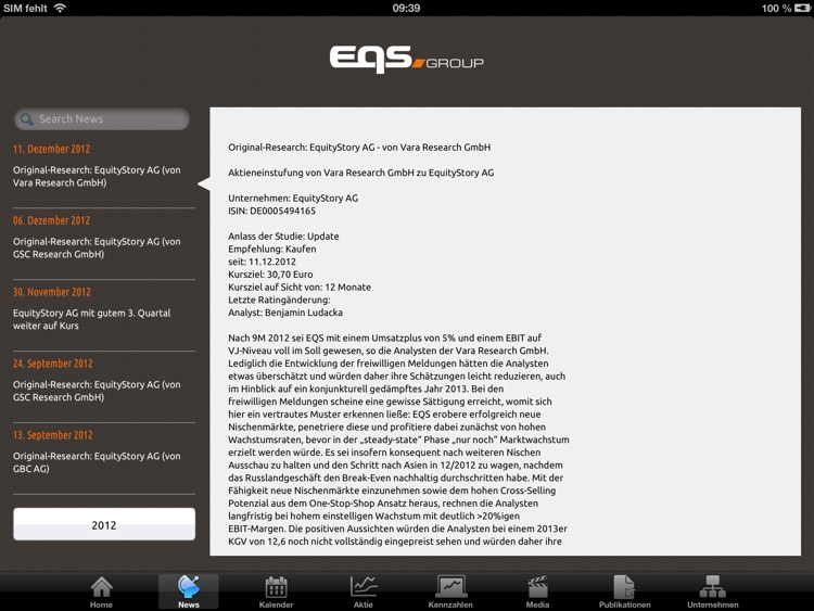 EQS Group AG Investor Relations screenshot-4