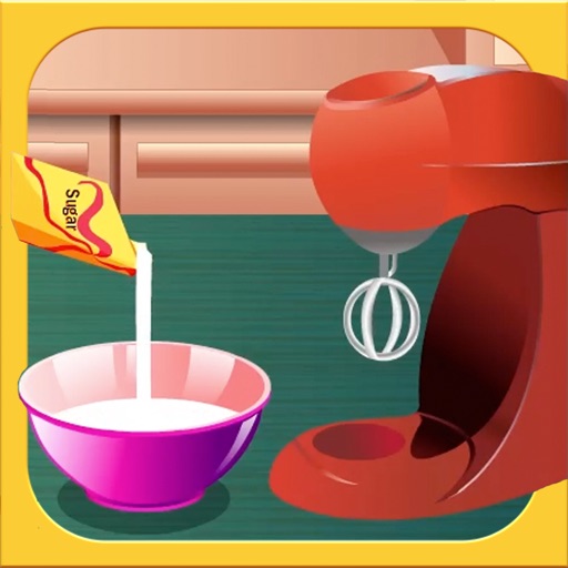 The free Cooking & Baking Game for Kids: Donut & Plum Cake Recipe Icon