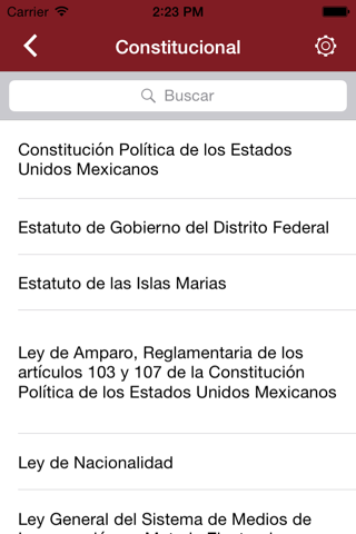 Textos Legales Básicos Mexico screenshot 2