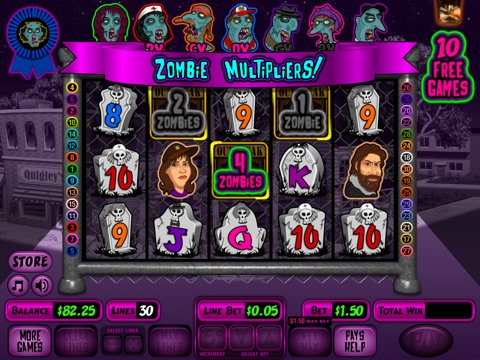 Brain Dead Slots screenshot 4