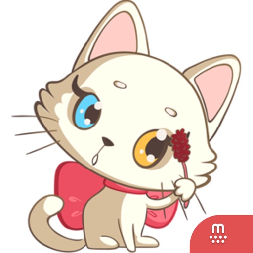 Nika The Cool White Cat. Vol.2 stickers icon