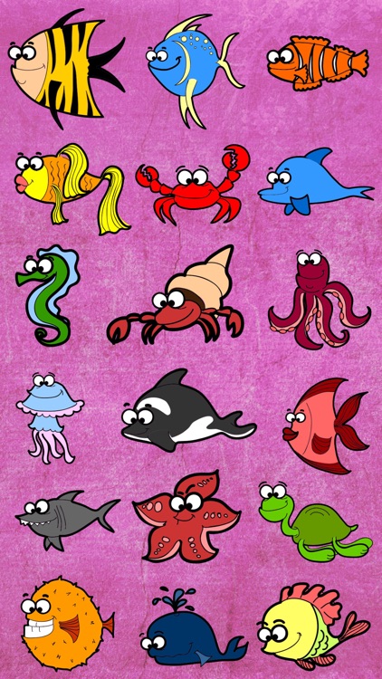 Fish Color Stickers