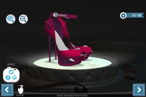 Shoe Designer Fashion Games: High Heels Dress Up screenshot 3