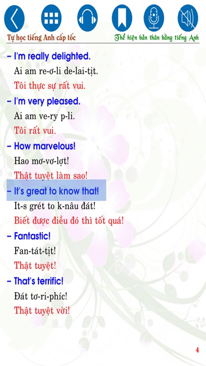 Tự học tiếng Anh cấp tốc Express my English skills screenshot-3