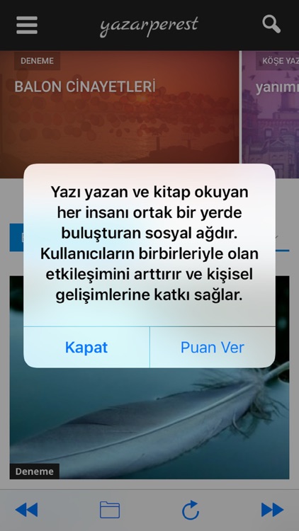 Yazarperest screenshot-3