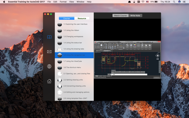 Essential Training for AutoCAD 2017(圖1)-速報App