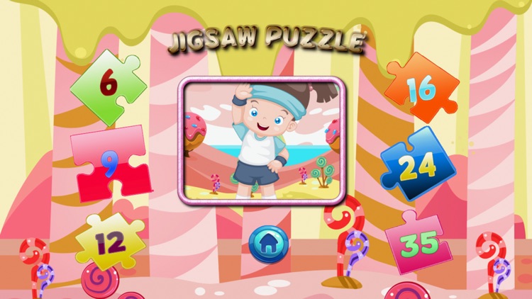 Kid Jigsaw Puzzles Game for Children 2 to 7 years