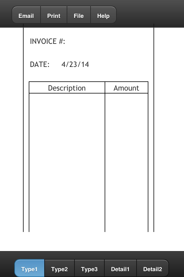 Sales Receipt screenshot 2