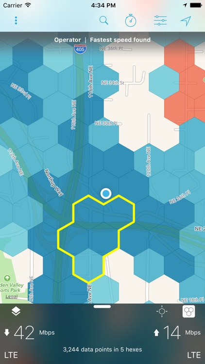 Cell Phone Coverage Map