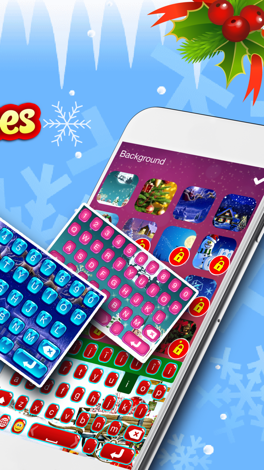 Christmas Emoji Keyboard Themes & Custom Keyboards de Stevan Milanovic - (iOS Aplicaciones) — AppAgg