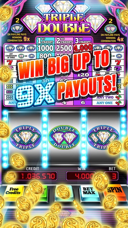 Triple Double Diamond Slot Machine