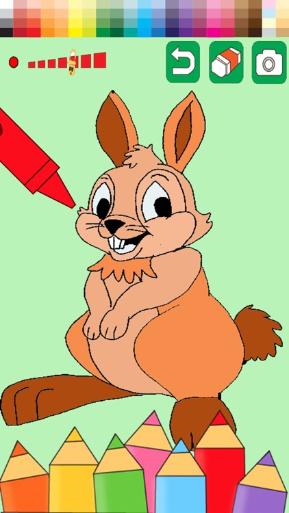 Game Drawing The Rabbit for Family Coloring