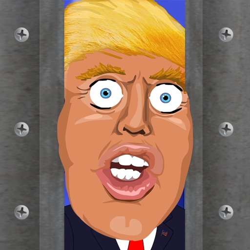 Trump Border Wall Run Icon